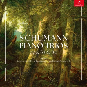DXL 1197, Schumann piano trios album cover